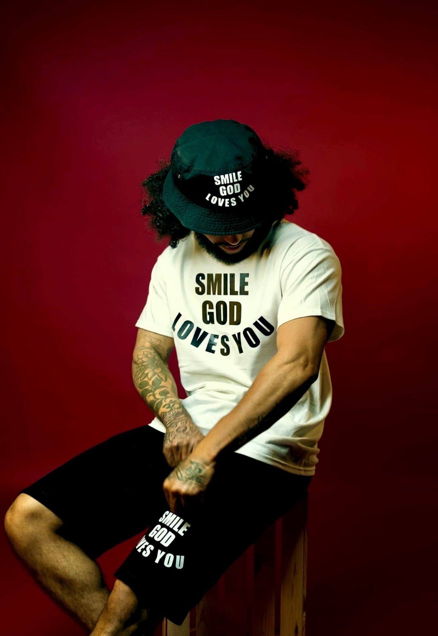 Smile God Loves You - Bucket Hat