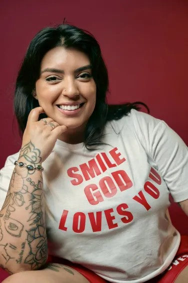 Smile God Loves You - Adult Unisex T-Shirts